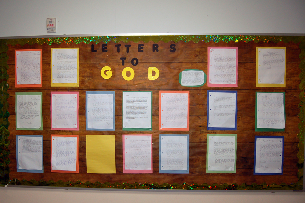 Classroom Spotlight: 4th Graders Write Thank-You Letters to God ...