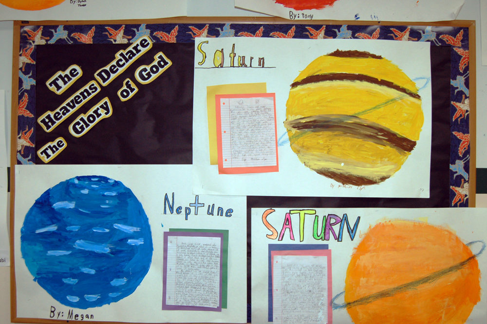 Photo Albums / 3rd Grade Solar System Project