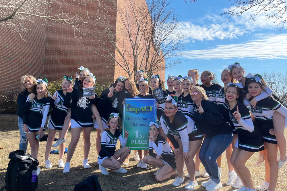 ACS Cheerleading Squad Wins 1st Place in ImpACT Cheer Competition in N