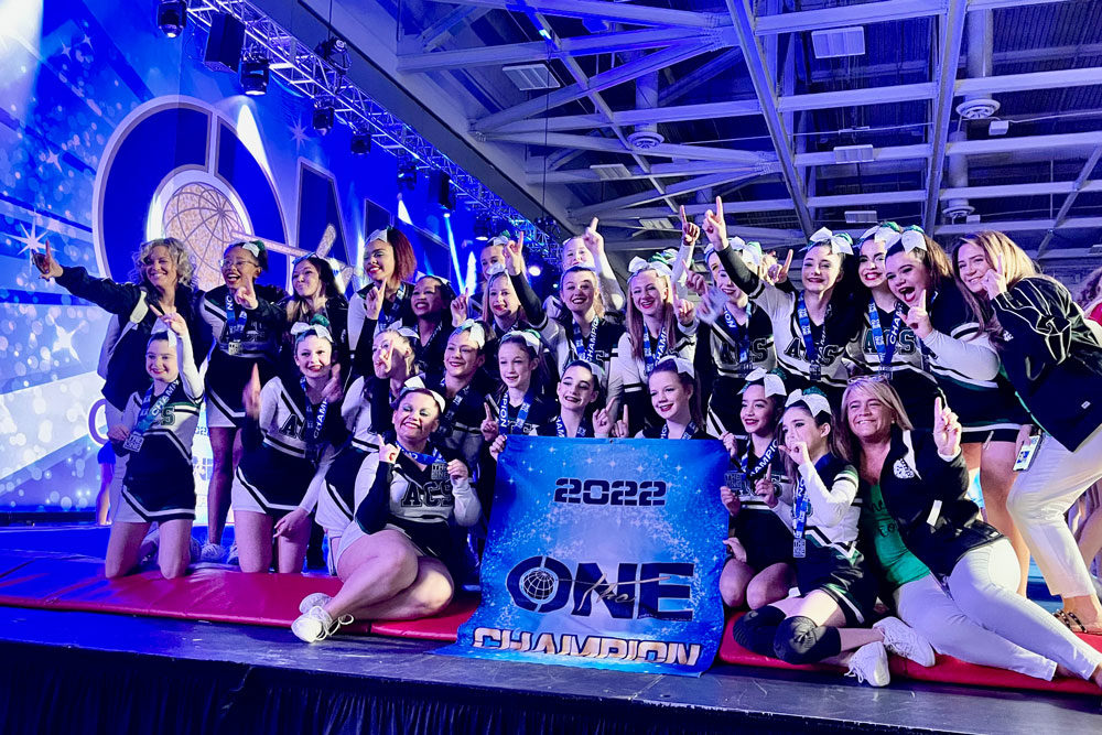 ACS Cheer Team Wins First Place at THE ONE Cheer and Dance Finals in