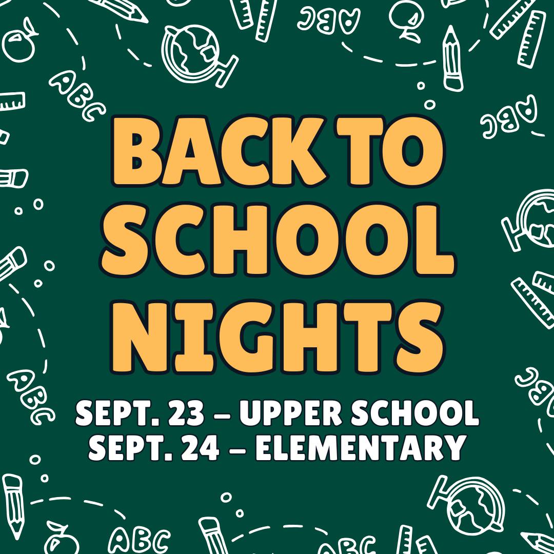 Back-to-School Night at ACS - Parents and guardians are invited to visit classrooms, meet teachers, and learn more about the year ahead!

Upper School | Grades 6–12
Wednesday, September 23 | 6:00–8:00 p.m.

Elementary School | K–Grade 5
Thursday, September 24 | 6:00–8:00 p.m.

We look forward to welcoming you to ACS!