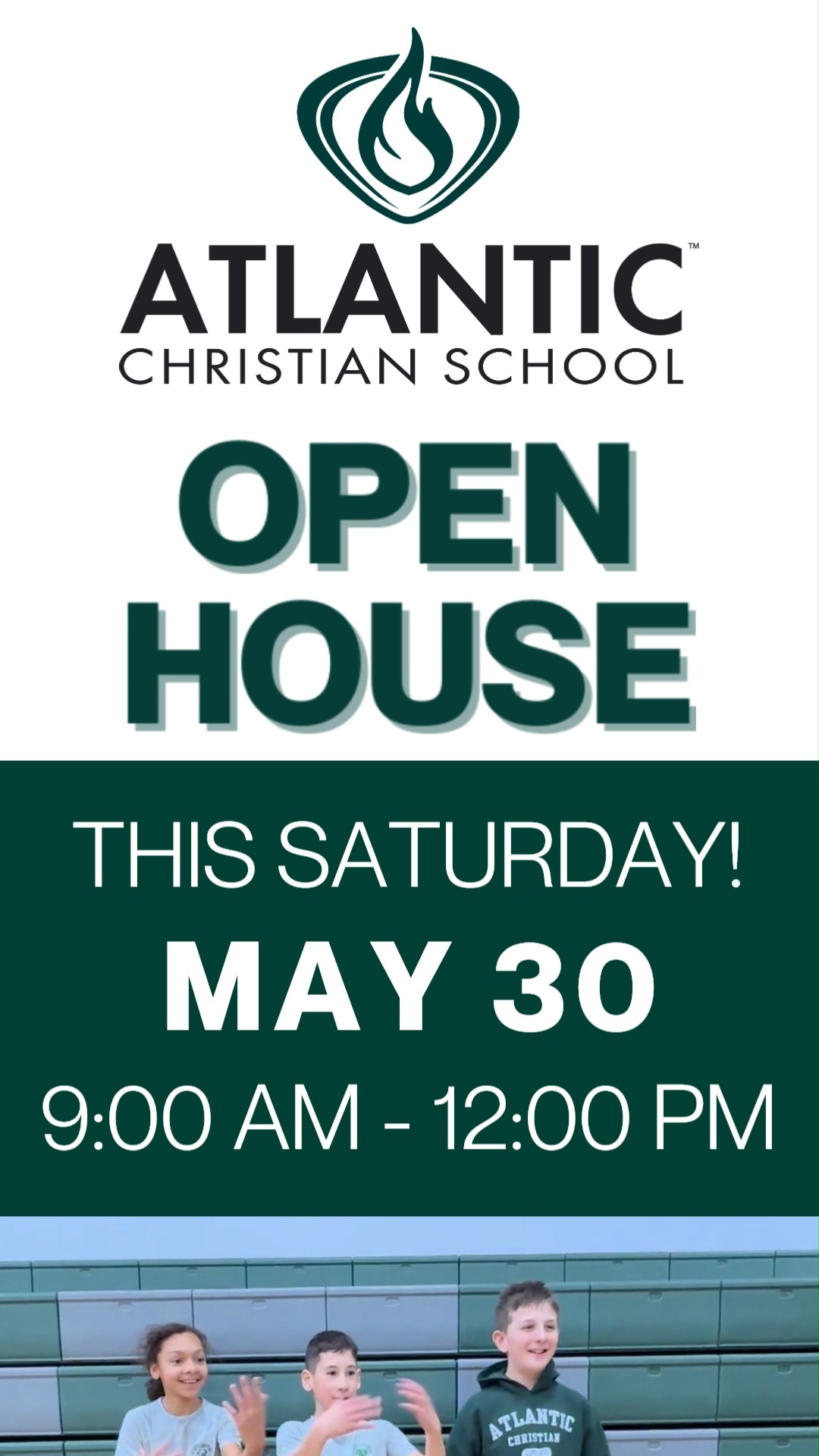 Looking for a Christ-centered education for your child? Come visit Atlantic Christian School! 

Join us for our Open House this Saturday, May 30, from 9:00 AM–12:00 PM. Meet our teachers, tour our campus, and learn more about the programs and opportunities available for your child at ACS.

We would love to welcome your family and share what makes Atlantic Christian School such a special place to learn and grow.

📍 Atlantic Christian School
391 Zion Road
Egg Harbor Township, NJ 08234

🗓 Saturday, May 30
⏰ 9:00 AM – 12:00 PM

For more information or to register, visit acseht.org

#AtlanticChristianSchool #ChristianEducation #OpenHouse #SouthJerseySchools
#EggHarborTownship #ChristianSchool #ChristCenteredEducation
#AtlanticCounty #southjersey