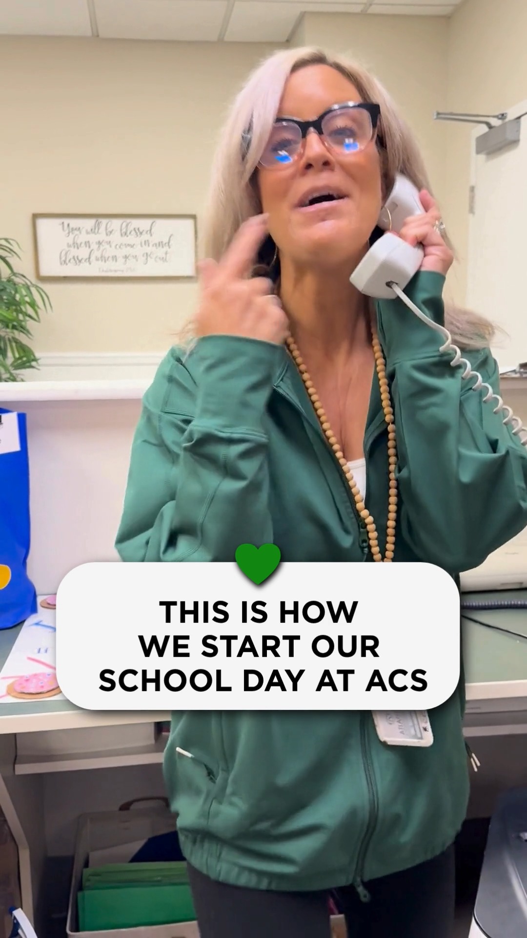 Before the lessons begin, we turn our hearts to God. 💚

Here’s a glimpse of morning announcements at ACS! We begin with a minute of worship and a devotion, followed by the pledges and announcements.  On Fridays, Mrs. Flynn sings the “We’re Happy” song!

We praise God for the blessing of starting each school day in His Word and worshiping Him together. May all we do bring Him glory! 🙌

🎥 Watch the full video - link in the comments!

#AtlanticChristianSchool #ChristCenteredEducation #ToGodBeTheGlory #acseht